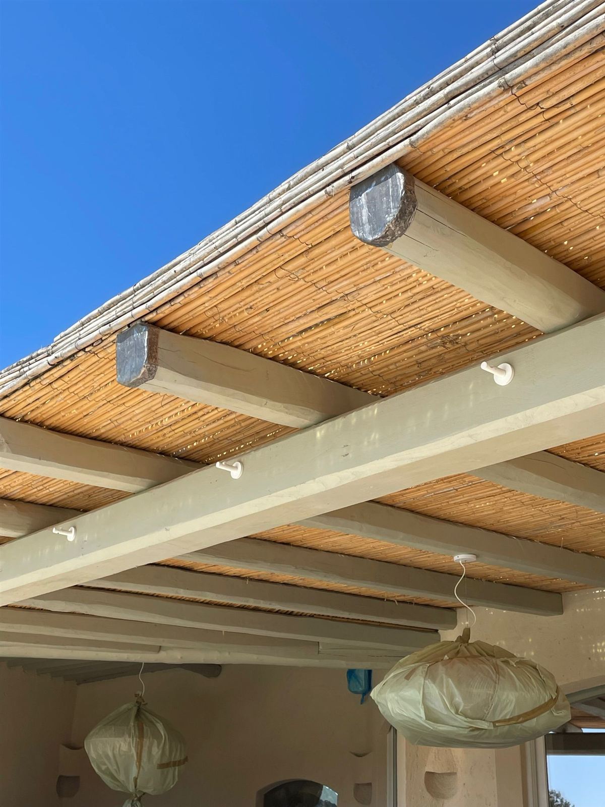 Pergola con cannicciato